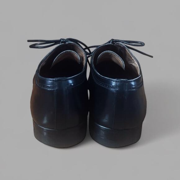 Magnanni Black Leather Dress Shoes | Size 11 - Picture 10 of 11
